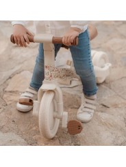 Tricycle 4 en 1 blanc cassé - Little Dutch
