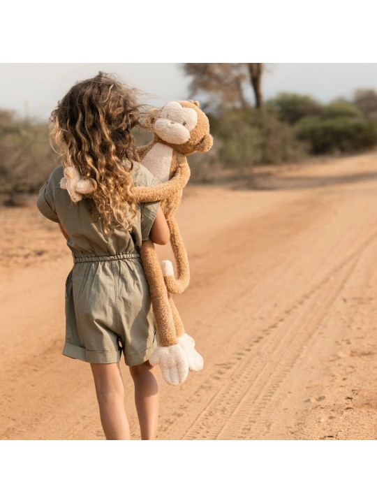 Peluche singe XL - Safari - Little Dutch