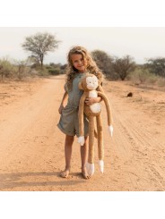 Peluche singe XL - Safari - Little Dutch