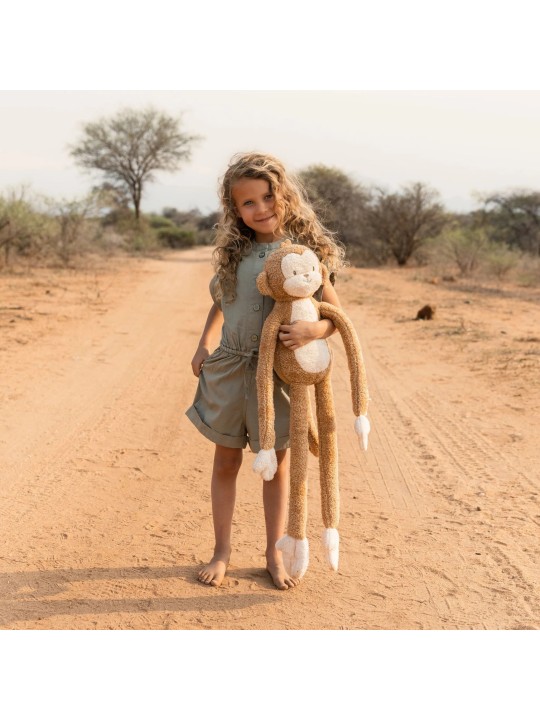 Peluche singe XL - Safari - Little Dutch