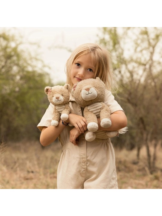 Peluche lionne - 17cm - Safari - Little Dutch