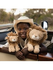 Peluche lion - 17cm - Safari - Little Dutch