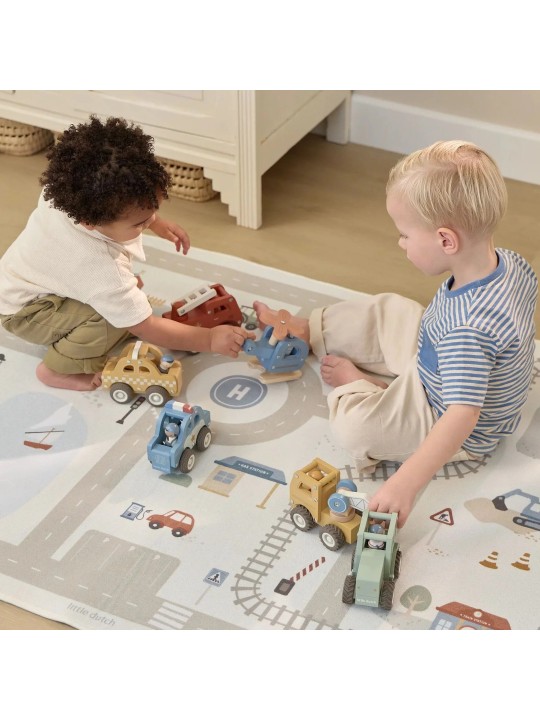 Tapis de jeu voiture - Little Dutch