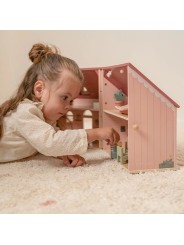 Maison de poupée en bois transportable - Little Dutch