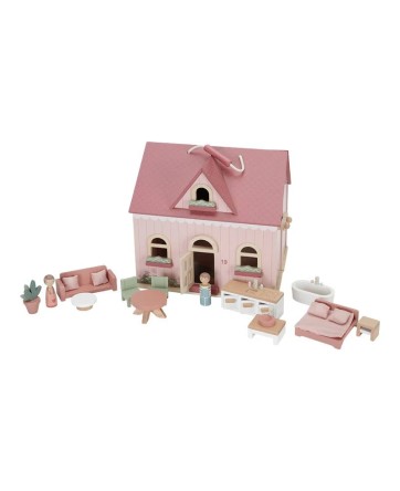 Maison de poupée en bois transportable - Little Dutch