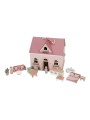 Maison de poupée en bois transportable - Little Dutch