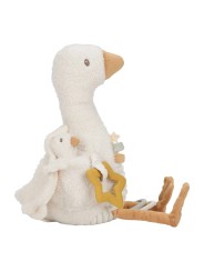 Peluche d'activité oie - Newborn Naturals - Little Dutch