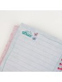 Carnet forme Bleu A6 Diddl