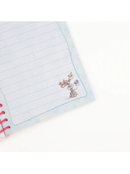 Carnet forme Bleu A6 Diddl