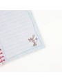 Carnet forme Bleu A6 Diddl
