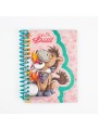 Carnet forme Rose A6 Diddlina