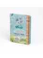 Cahier à spirale A5 Bleu Diddl élastique - Diddl