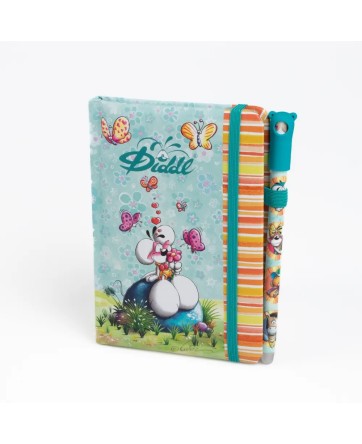 Carnet A6 Bleu + Stylo Diddl - Diddl