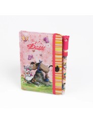 Carnet A6 Rose + Stylo Diddl - Diddl