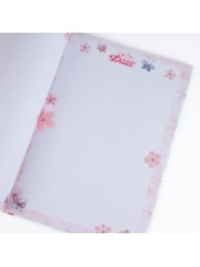 Carnet A4 rigide motif fleur Diddl - Diddl