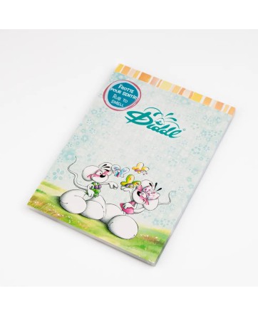 Bloc parfumé A5 Diddl Turquoise - Diddl