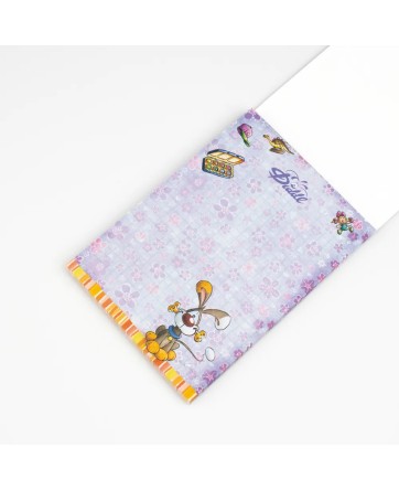 Bloc parfumé A6 Bibombl Violet - Diddl