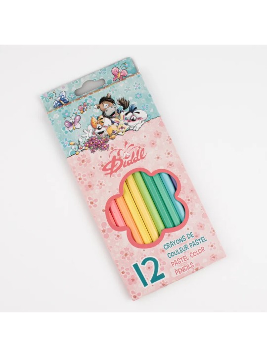 Boite de 12 crayons de couleur Diddl - Diddl