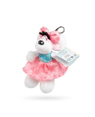 Porte-clés peluche Diddlina tenue summer 15cm