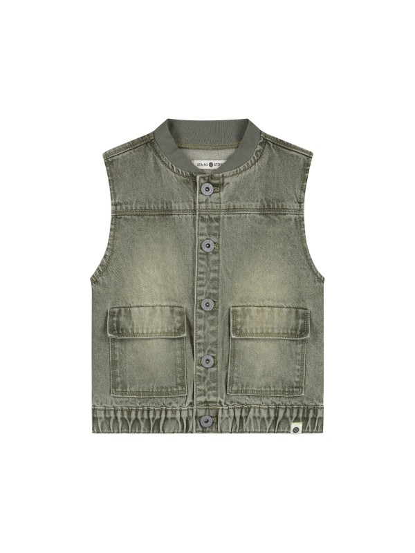 Gilet sans manche - Retro Games - Stains & Stories AW26