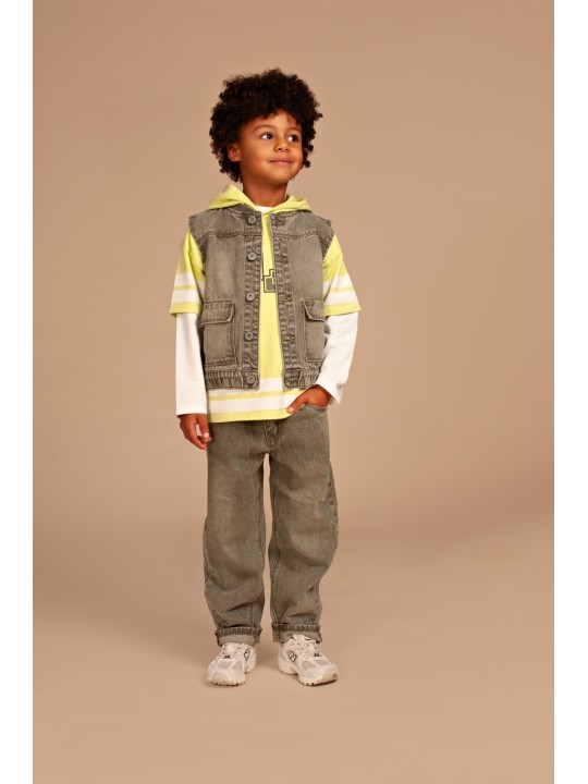 Gilet sans manche - Retro Games - Stains & Stories AW26