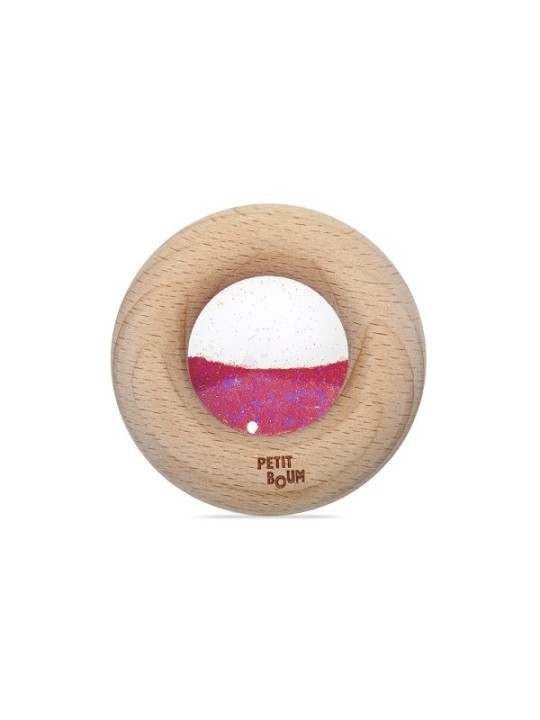 Donut en Bois - Rose - Petit Boum