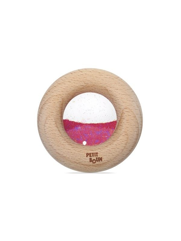 Donut en Bois - Rose - Petit Boum