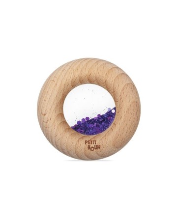 Donut en Bois - Violet - Petit Boum