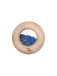 Donut en Bois - Bleu - Petit Boum