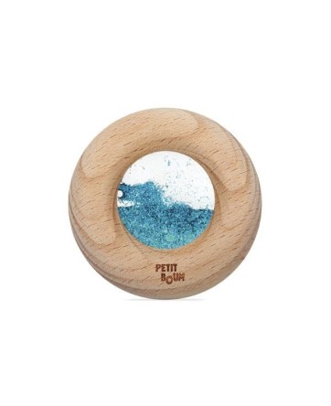 Donut en Bois - Turquoise - Petit Boum
