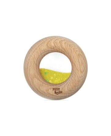 Donut en Bois - Jaune - Petit Boum