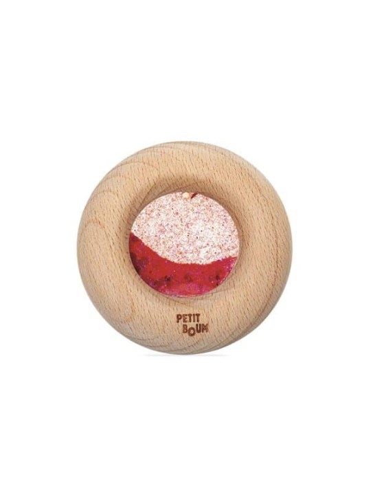 Donut en Bois - Rouge - Petit Boum