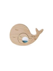 Puzzle sensoriel - Baleine - Petit Boum