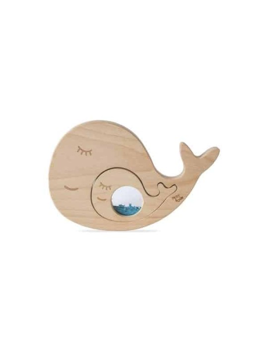 Puzzle sensoriel - Baleine - Petit Boum