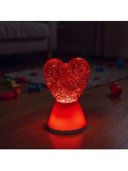 Veilleuse magique à paillettes - Cœur - Little L