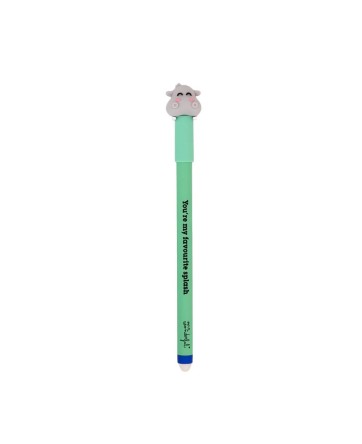 Stylo effaçable Bo-Bo Hippopotame - Tu es mon éclaboussure préférée - Mr Wonderful