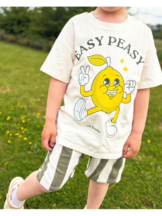T-Shirt Easy Peasy - UNIQUEMENT EN PRECOMMANDE