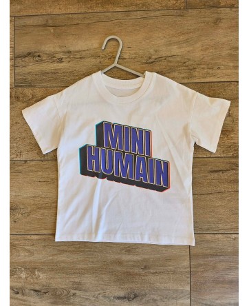 EDITION mini humain - T shirt oversize - UNIQUEMENT EN PRECOMMANDE