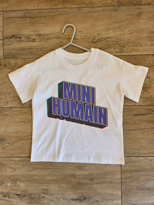 EDITION mini humain - T shirt oversize - UNIQUEMENT EN PRECOMMANDE