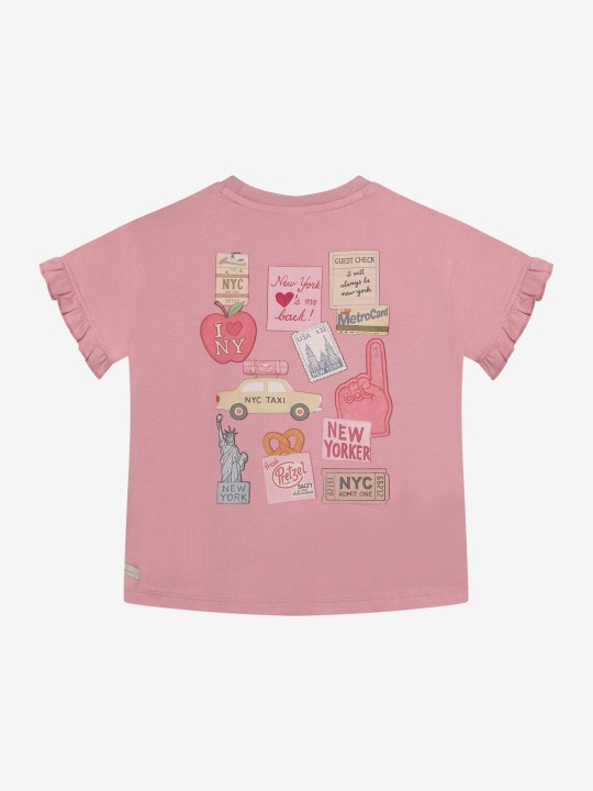 Impression au dos du t-shirt stickers - Daily7