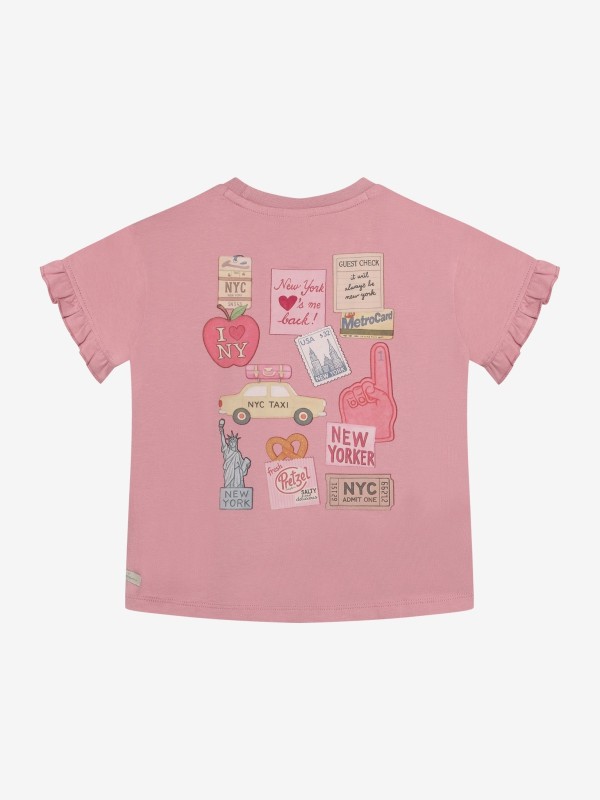 Impression au dos du t-shirt stickers - Daily7