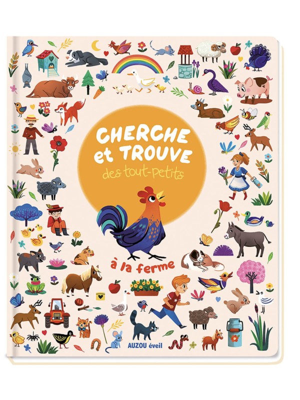 CHERCHE ET TROUVE DES TOUT-PETITS - A LA FERME - AUZOU