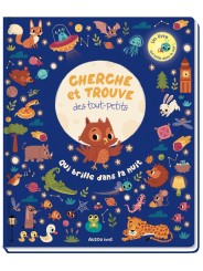 CHERCHE ET TROUVE DES TOUT-PETITS - QUI BRILLE DANS LA NUIT - AUZOU