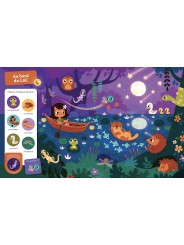 CHERCHE ET TROUVE DES TOUT-PETITS - QUI BRILLE DANS LA NUIT - AUZOU