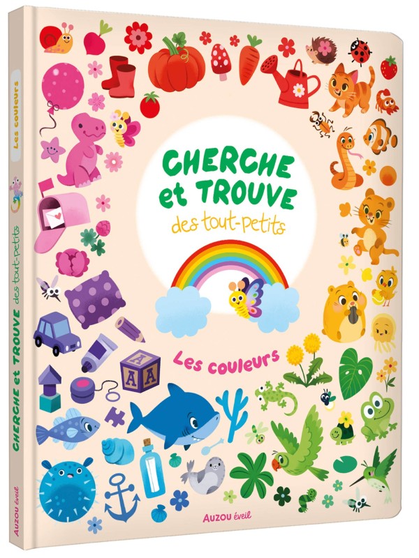 CHERCHE ET TROUVE DES TOUT-PETITS - LES COULEURS  - AUZOU