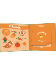 MON LIVRE DES ODEURS ET DES COULEURS - FRUITS EN FOLIE  - AUZOU
