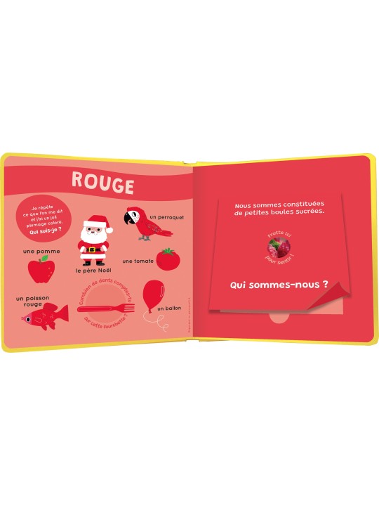 MON LIVRE DES ODEURS ET DES COULEURS - MES PREMIÈRES ODEURS - AUZOU