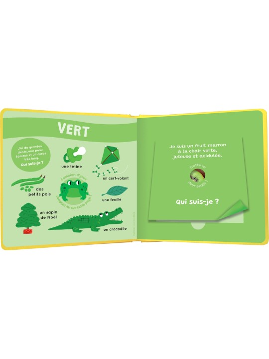 MON LIVRE DES ODEURS ET DES COULEURS - MES PREMIÈRES ODEURS - AUZOU