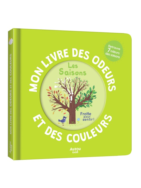 MON LIVRE DES ODEURS ET DES COULEURS - LES SAISONS - AUZOU