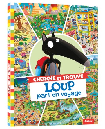 CHERCHE & TROUVE LOUP PART EN VOYAGE - AUZOU